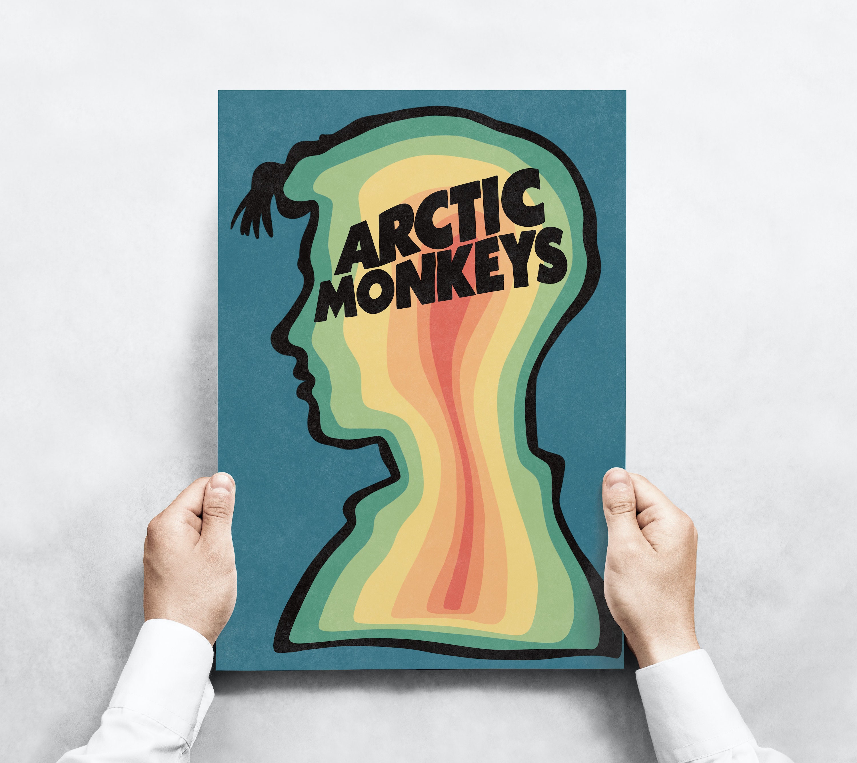 Arctic Monkeys Poster Alex Turner, Wall Art, Digital Print 