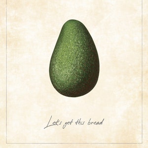 Avocado Toast Print
