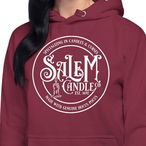 Salem Candle Co. Hoodie - Front Design