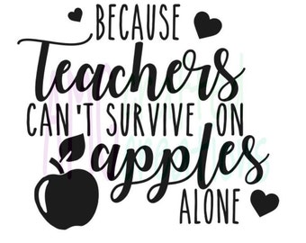 Download Teacher Wine Svg Etsy