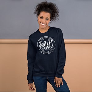 Salem Candle Co. Sweatshirt - Halloween - Black Flame Candle