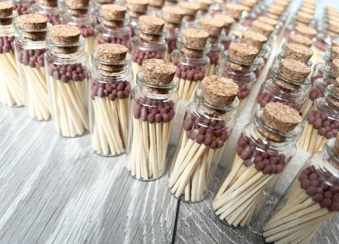 100 Pack Bottled Matches Mini Matches Candle Supplier Wholesale Gift