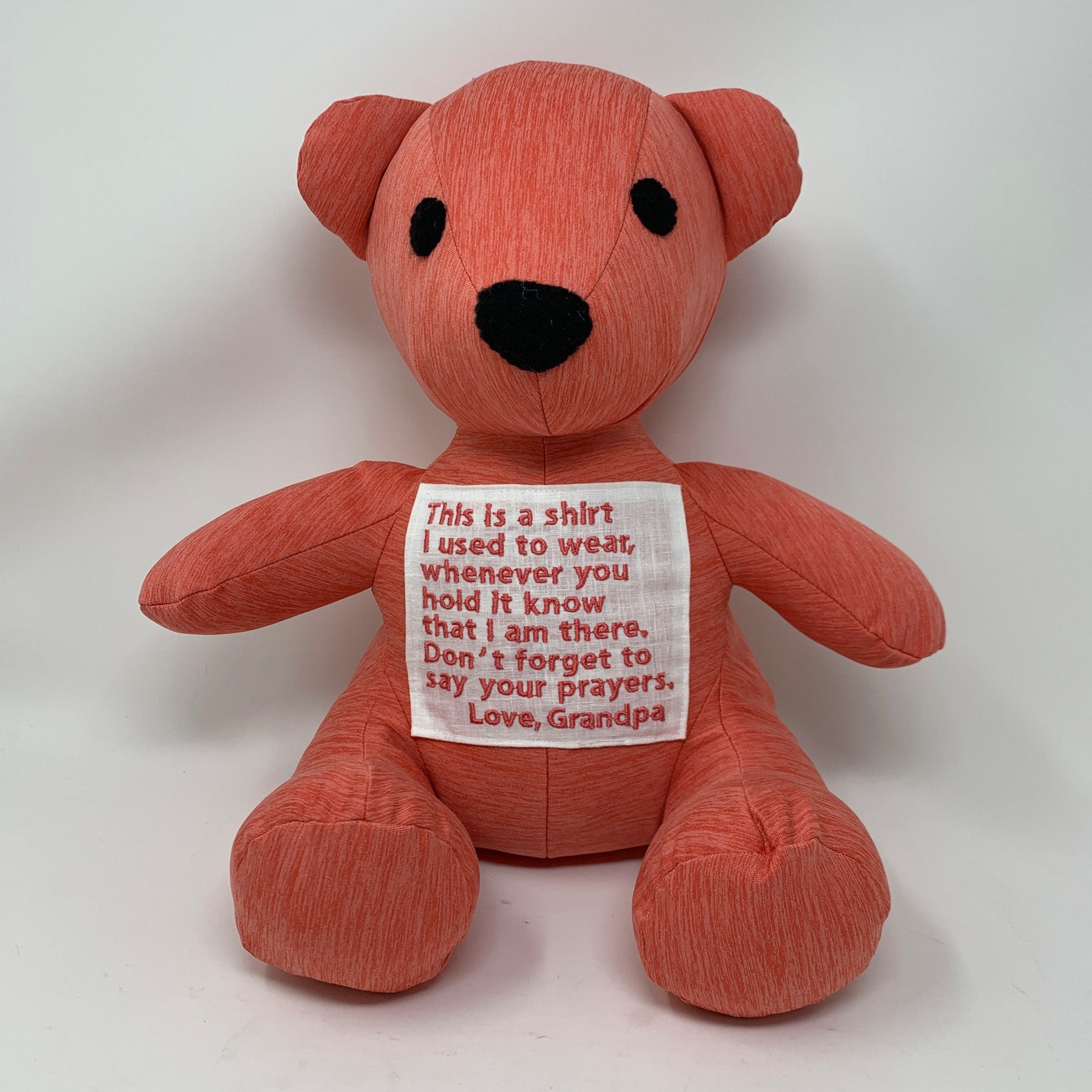 MEMORY BEARS Made From Your Loved One's Clothing | Etsy