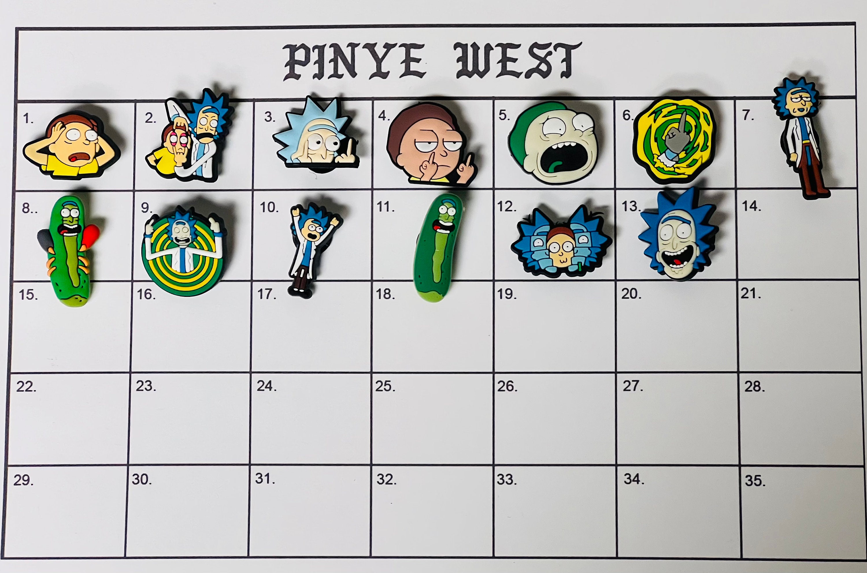 Rick and Morty Croc Charms Rick & Morty Jibbitz Funny Shoe Etsy