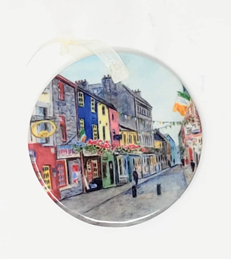 Galway Ireland Christmas Ornament Galway Gift Irish Gift Etsy