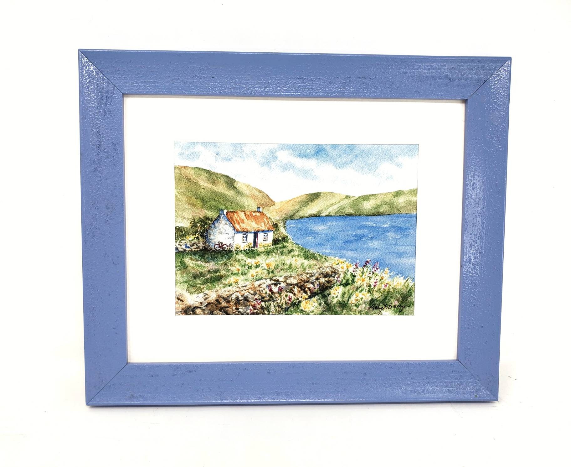 COUNTY CLARE Irish Countryside Irish Landscape Irish Art Print Etsy