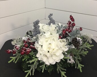 Christmas Floral Arrangements Etsy christmas floral arrangements etsy