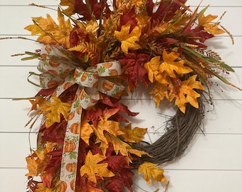 Fall Harvest Corn Husk Wreath: Stunning DIY Autumn Decor Ideas