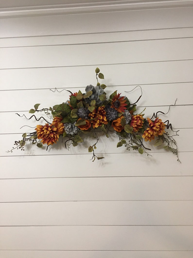 Swag for Wall Year Round Swag Over Front Door Swag Wedding Etsy