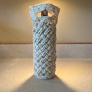 Crochet Wine Bag - Wine Gift Bag
