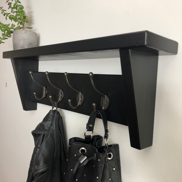 Coat Rack Shelf Etsy UK