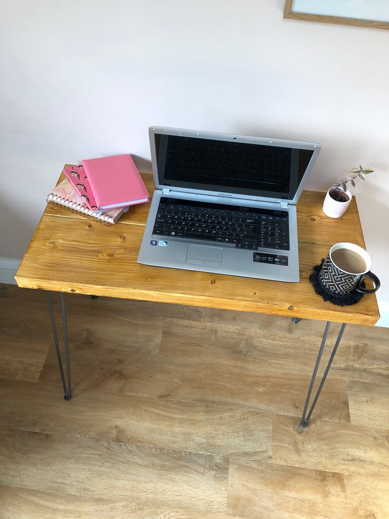 Desk / Computer Table for Home Office / University With Raw Etsy UK