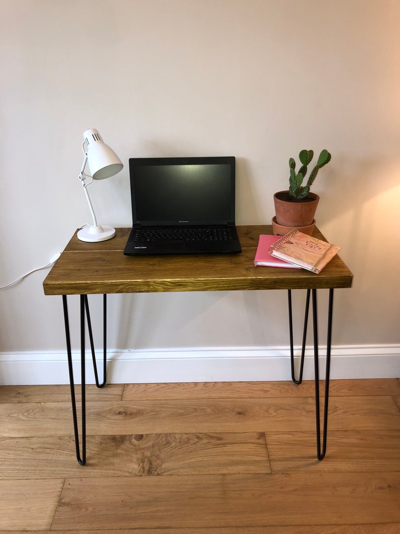 Desk / Computer Table for Home Office / University With Raw Etsy UK