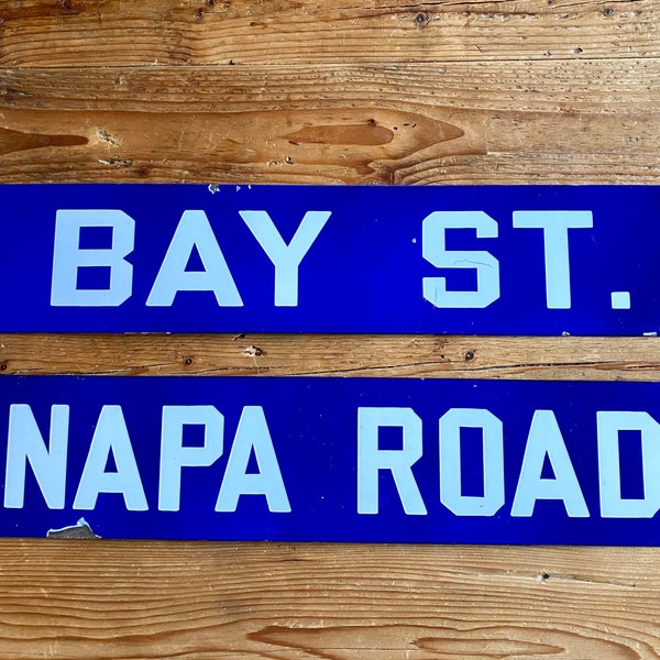 Authentic Vintage Metal Signs Etsy