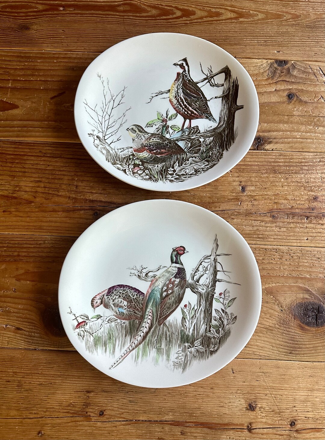 Johnson Brothers GAME BIRDS 11oval Ironstone Platter Phesant and Quail
