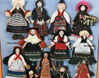 vintage clothespin dolls