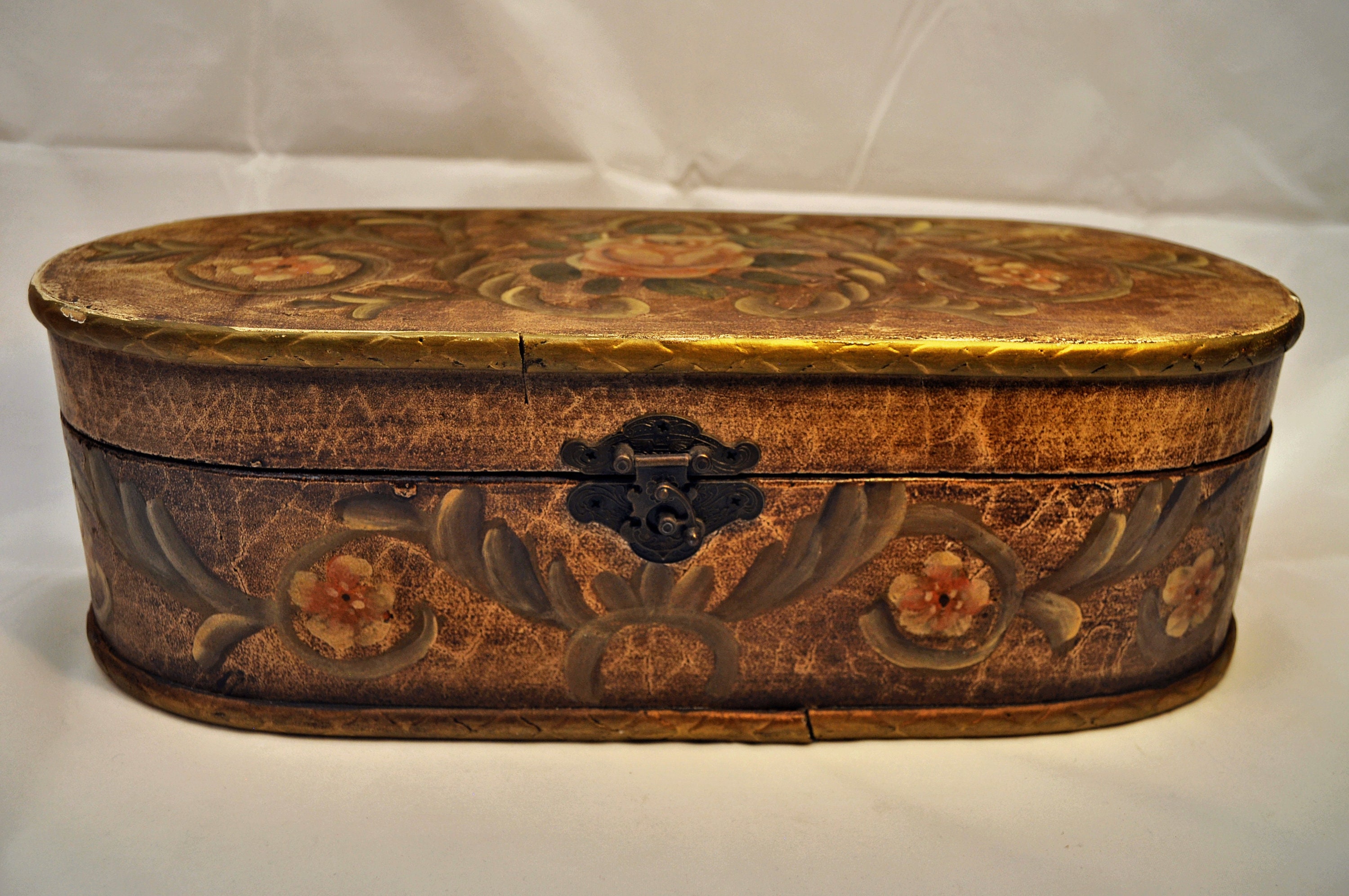 Wooden Vanity Box 14 x 5 x 5 Etsy