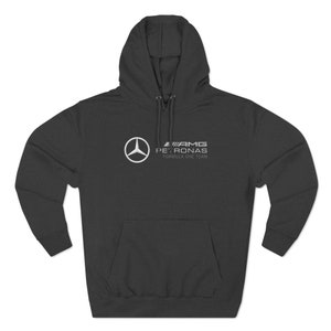 Mercedes F1 Unisex Fleece Hoodie, F1, Formula 1, gift