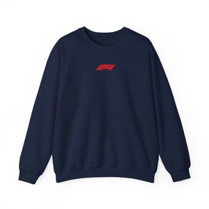 F1 center logo, sweatshirt, racing, Formula 1, sports, gift for him, gift for her, motorsports