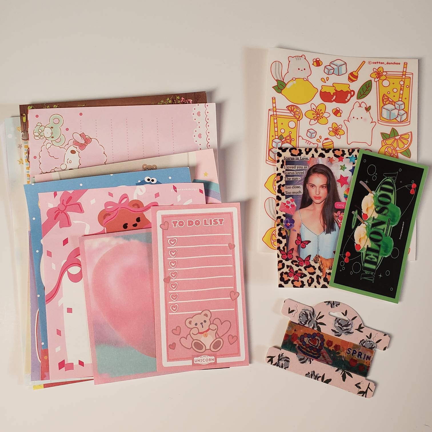 Korean // Japanese Stationery // Memo Sets Etsy
