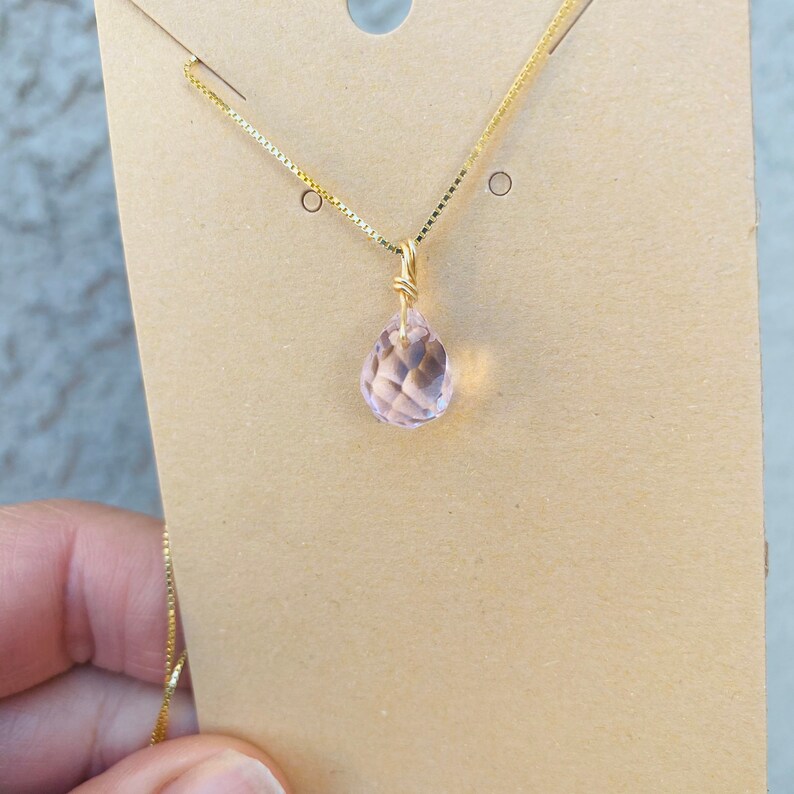 Healing Rose Quartz Necklace