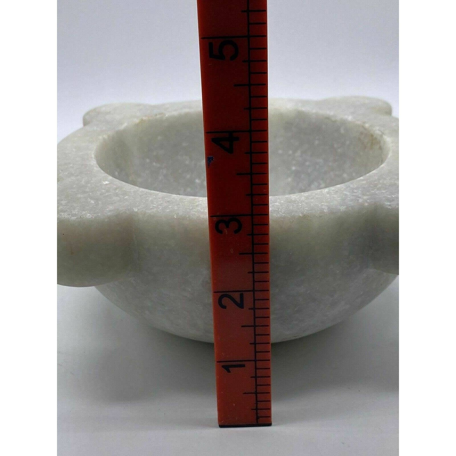 Beautiful Solid Heavy White Quartz Marble Pestle & Mortar Set Etsy