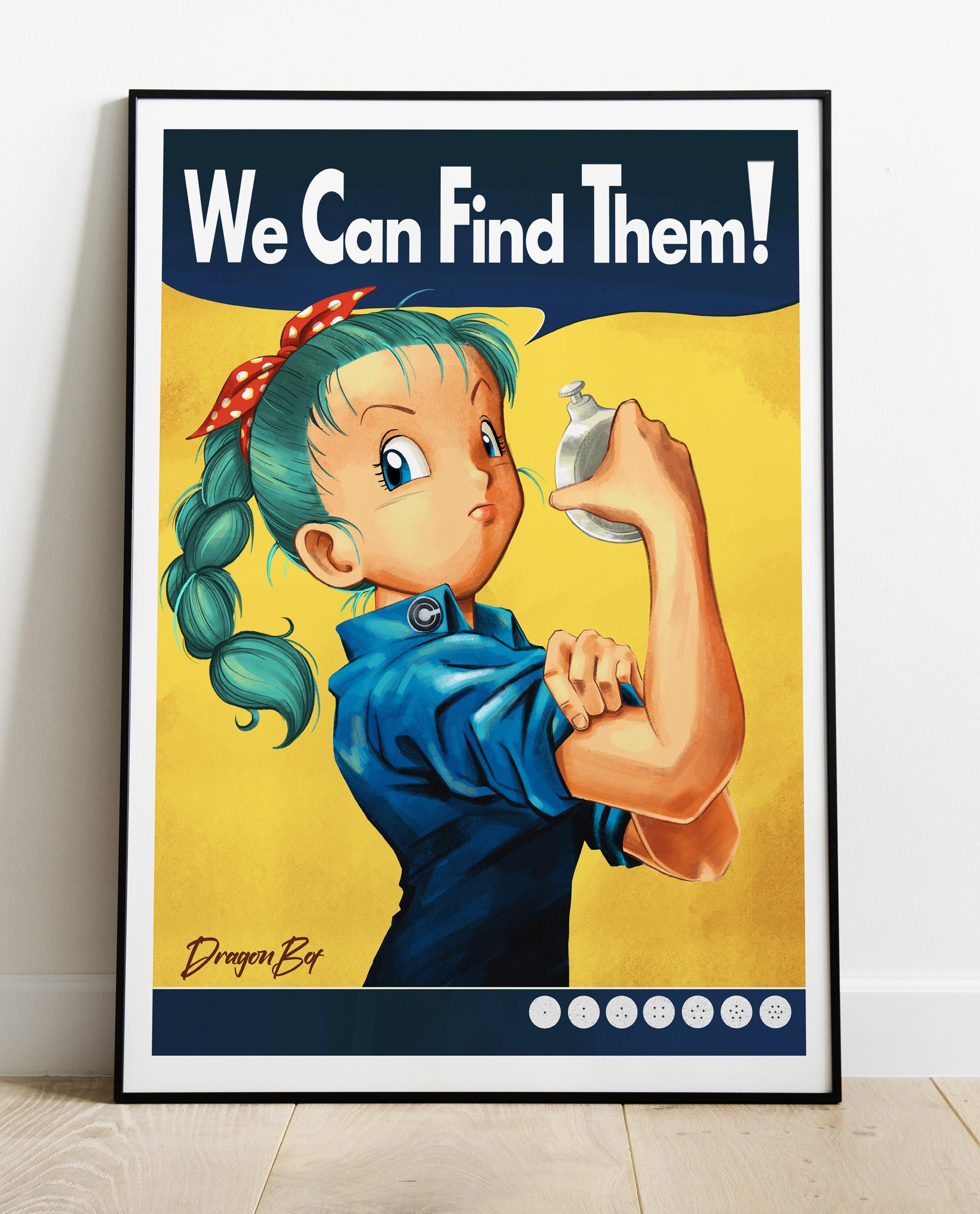 PARODIA PRINT Poster A3 A4 Crossover DB - Strong Bulma - Etsy