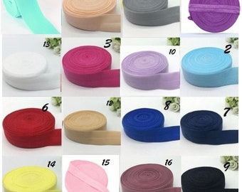 25 mm elastic bias binding binding elastic band various lengths