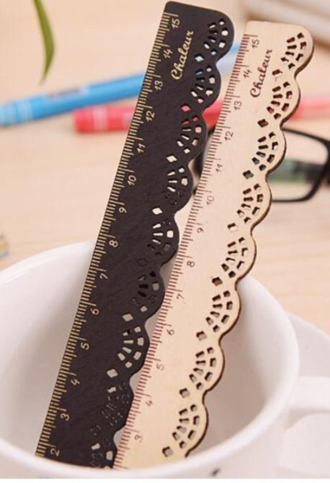 Very Useful Ruler A Very Cute Wooden Ruler Ideal for Crafting - Etsy UK