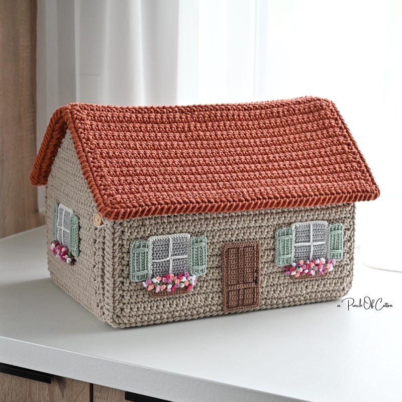 Crochet Organiser Box - Etsy