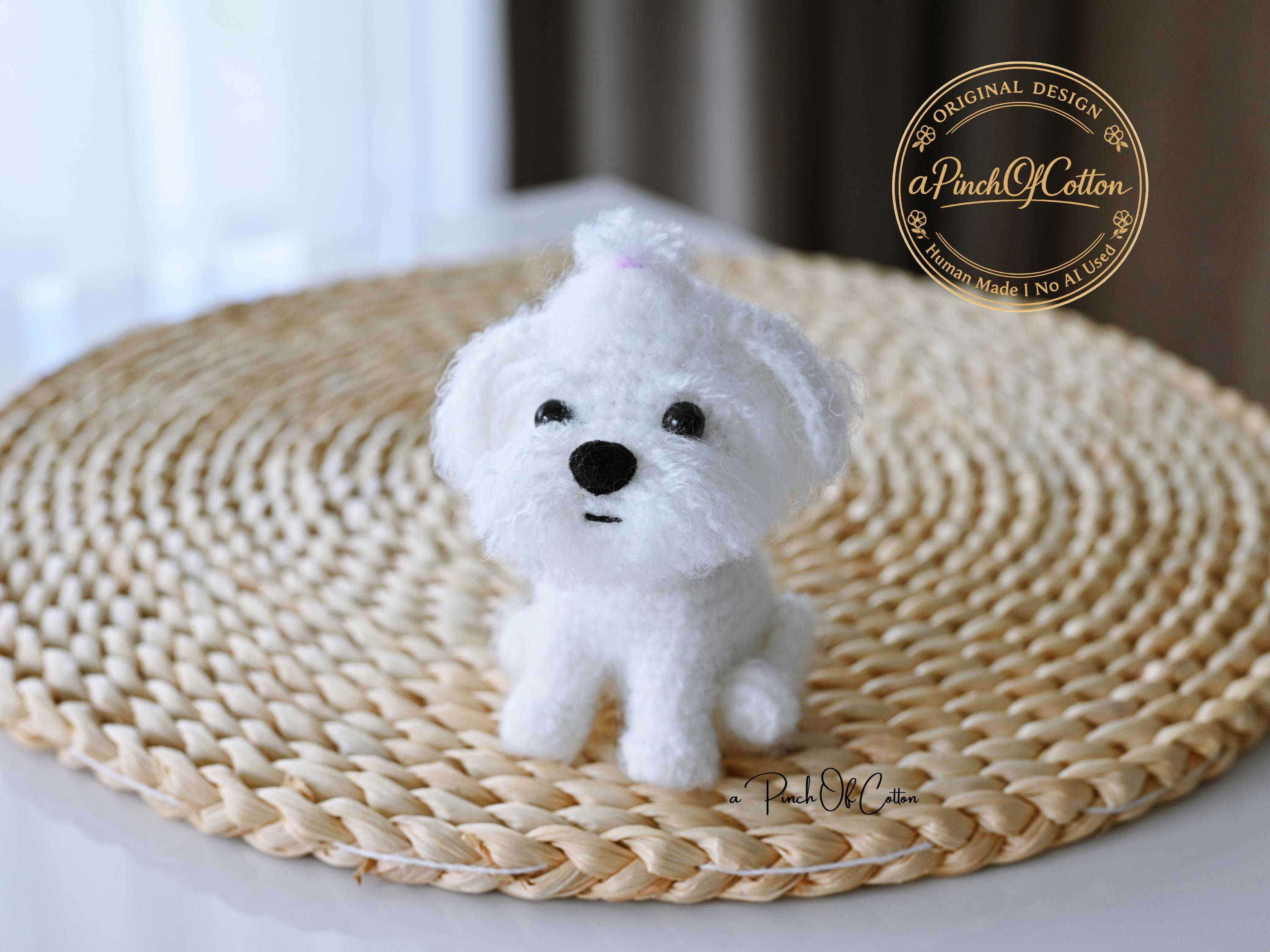 かぎ針編みのマルチーズ - Etsy 日本