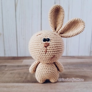 Bunny crochet PATTERN, crochet bunny, amigurumi bunny crochet pattern PDF image 3