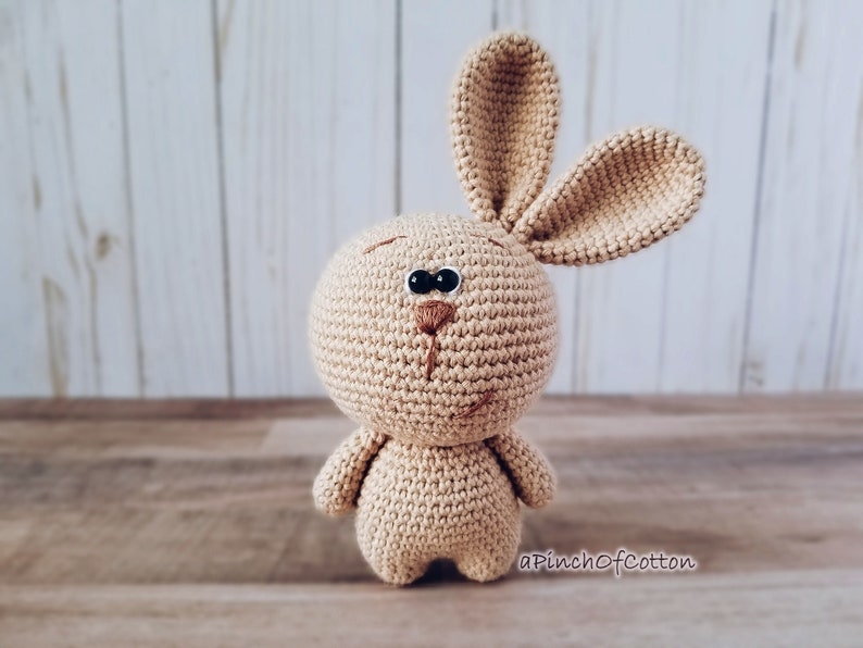 Bunny crochet PATTERN, crochet bunny, amigurumi bunny crochet pattern PDF image 3