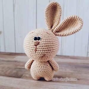 Bunny crochet PATTERN, crochet bunny, amigurumi bunny crochet pattern PDF image 2