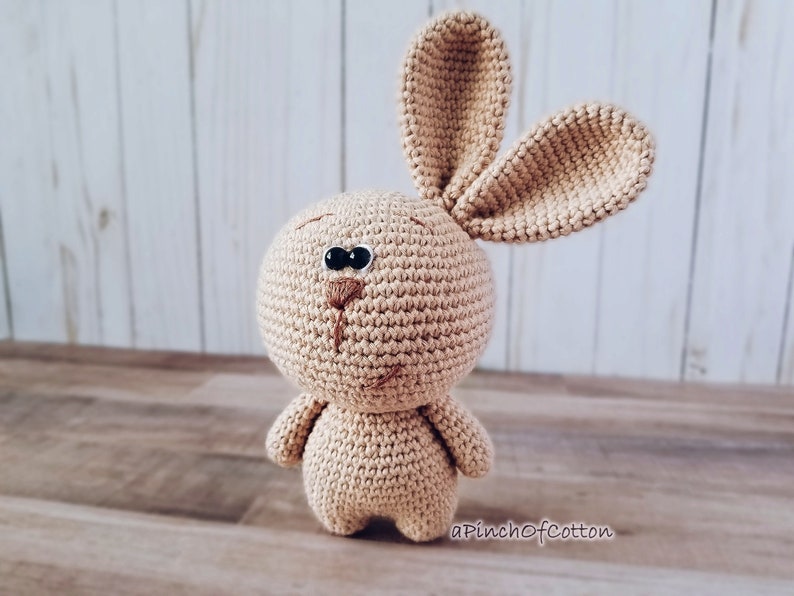 Bunny crochet PATTERN, crochet bunny, amigurumi bunny crochet pattern PDF image 2