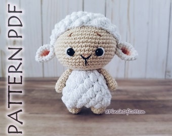 Sheep crochet PATTERN, crochet sheep, amigurumi sheep crochet pattern PDF