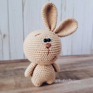 Bunny crochet PATTERN, crochet bunny, amigurumi bunny crochet pattern PDF image 4