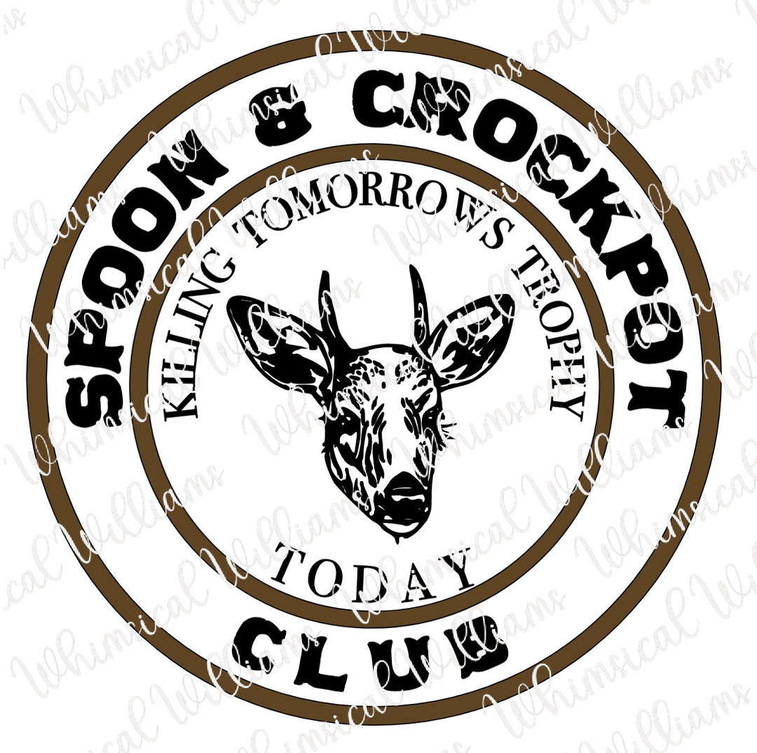 Spoon & Crockpot PNG Etsy