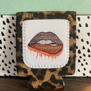 Koozie With Pocket Etsy