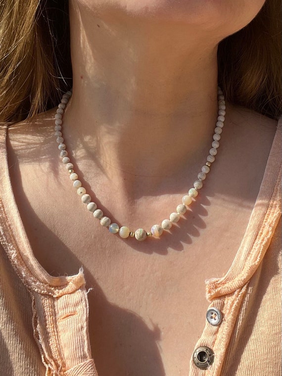 Busy philipps opal necklace sale