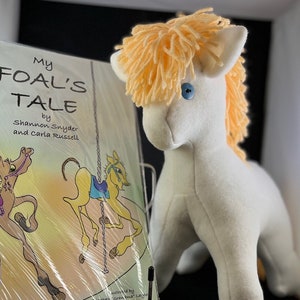 Handmade Stuffed Horse Toy. Great Gift Idea for Horse Loving Kids