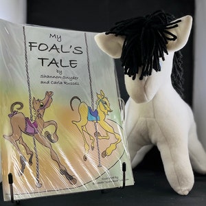 Handmade Stuffed Horse Toy. Great Gift for Horse Loving Kids