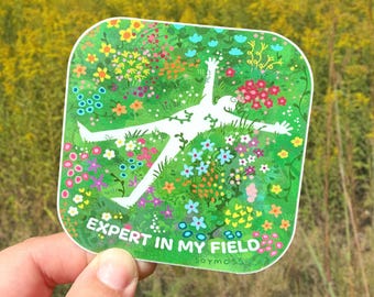 Expert in my Field Stickers & Magnet