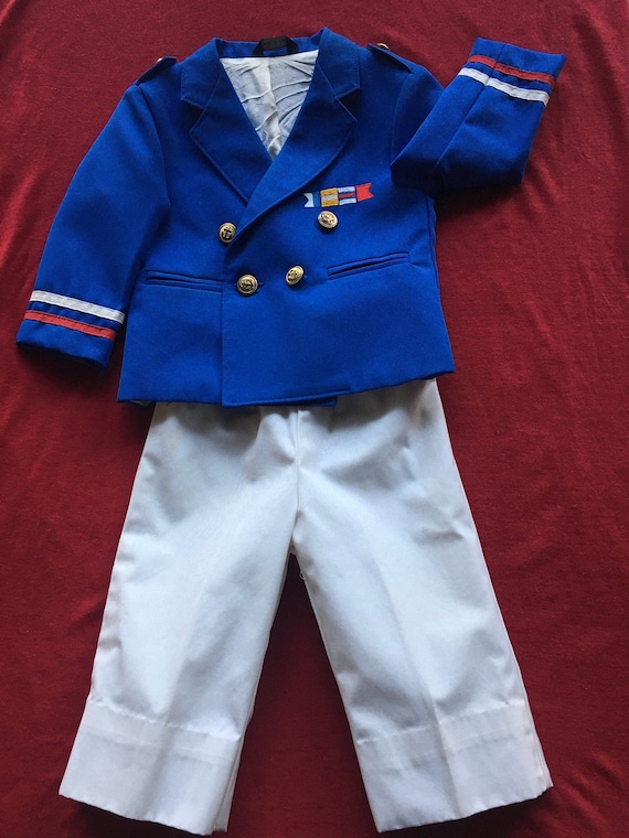 Rare Vintage! 80s/90s JORDACHE Toddlers Captain’s 