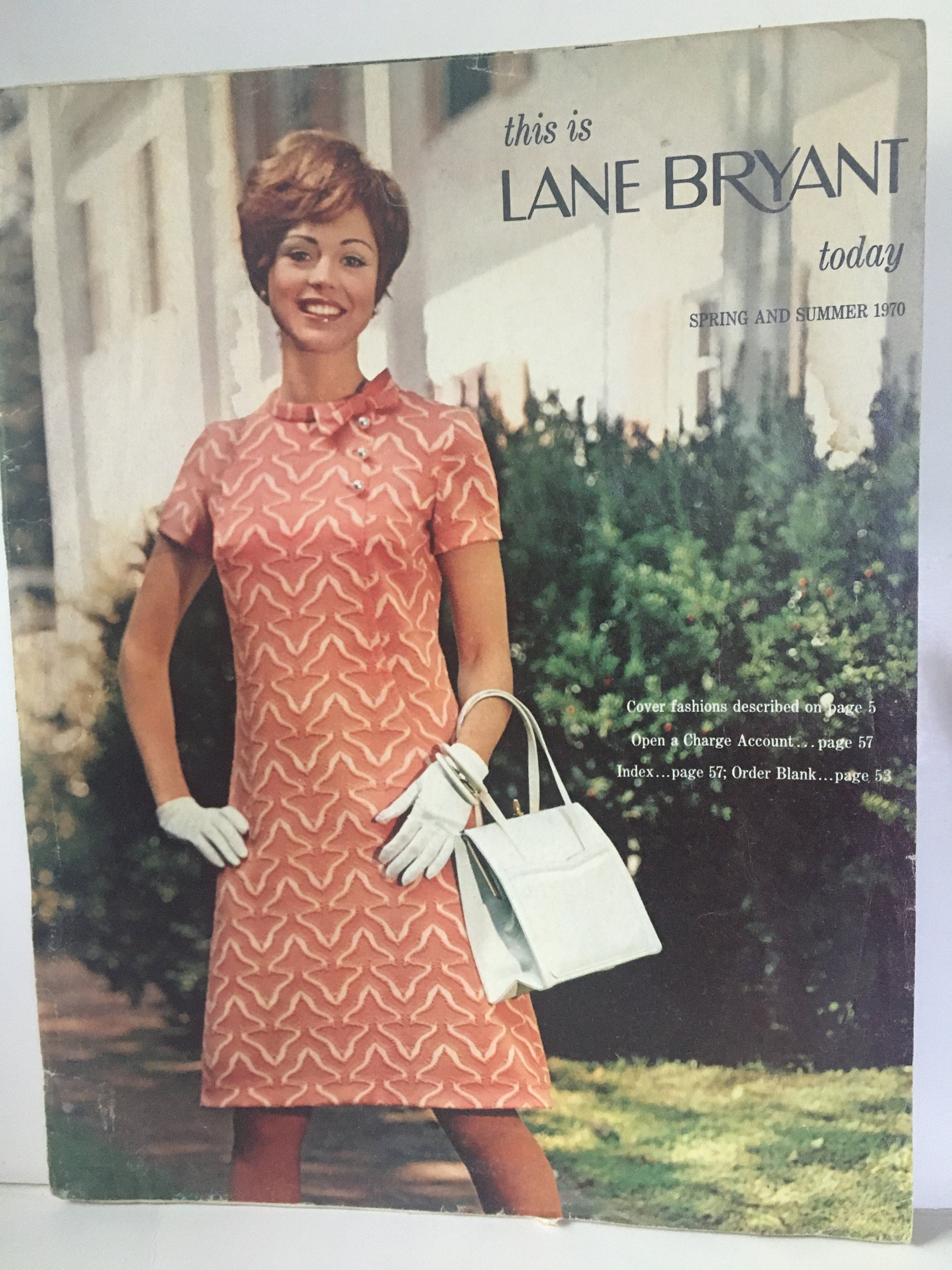 Rare Vintage 1970 LANE BRYANT Spring Summer Catalog