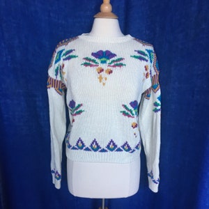 90s Floral Sweater - Etsy 90s Floral Sweater - Etsy