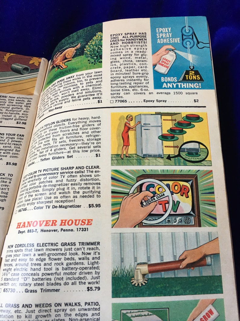 Rare Vintage 1967 Hanover House Summer Catalog Etsy