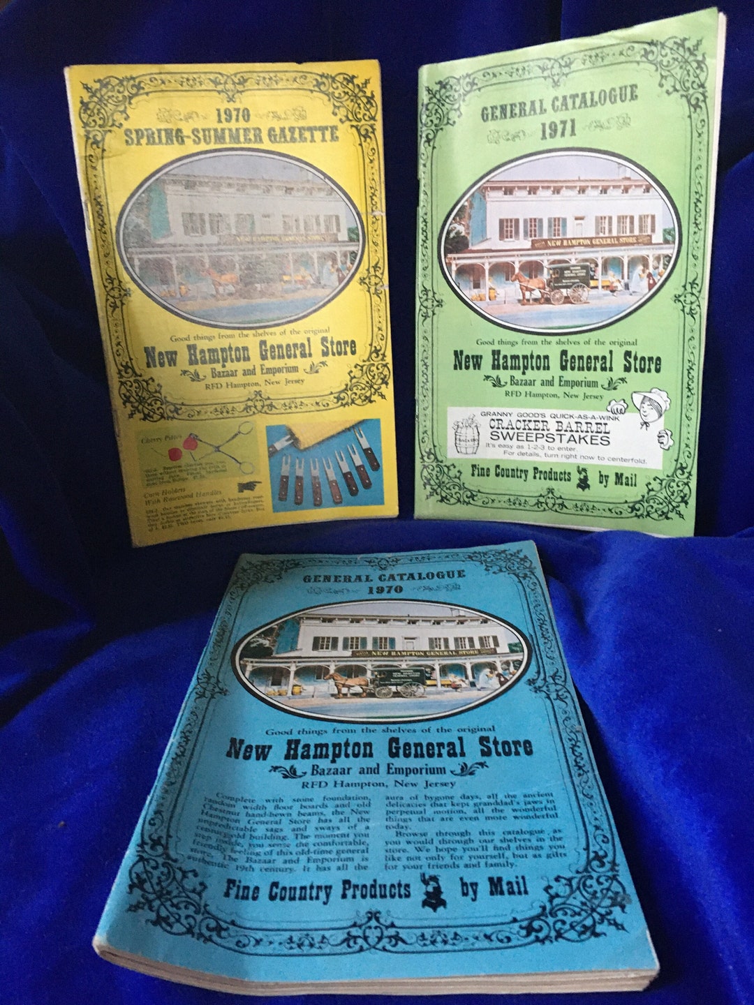 Rare Vintage 1970/71 New Hampton General Store General Catalogs Etsy