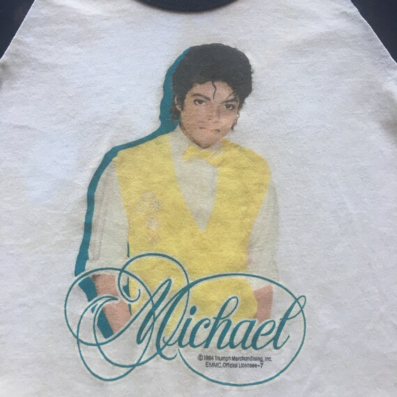 Vintage 1984 Michael Jackson Collectible Tee Shirt - image 2