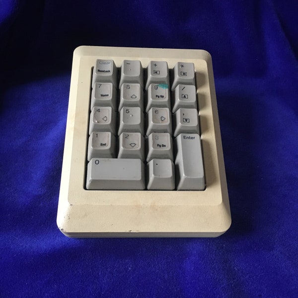 1984 APPLE Numeric Keypad M0120 for Original Macintosh Keyboard